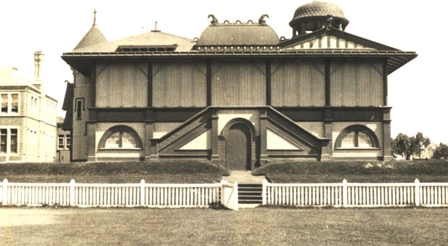 Cricket Pavilion, circa 1927.